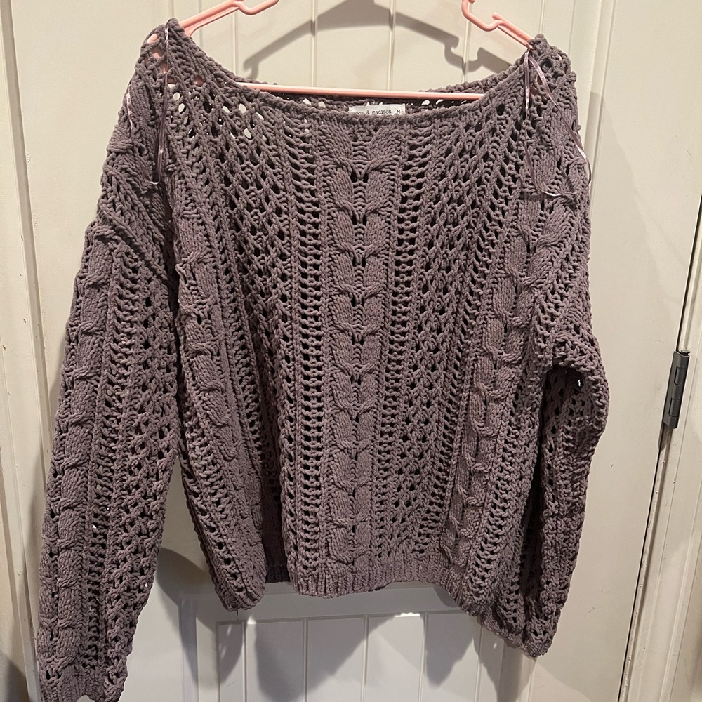 Lavender sweater